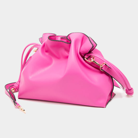 Pretty Pink Butterfly Bucket Bag