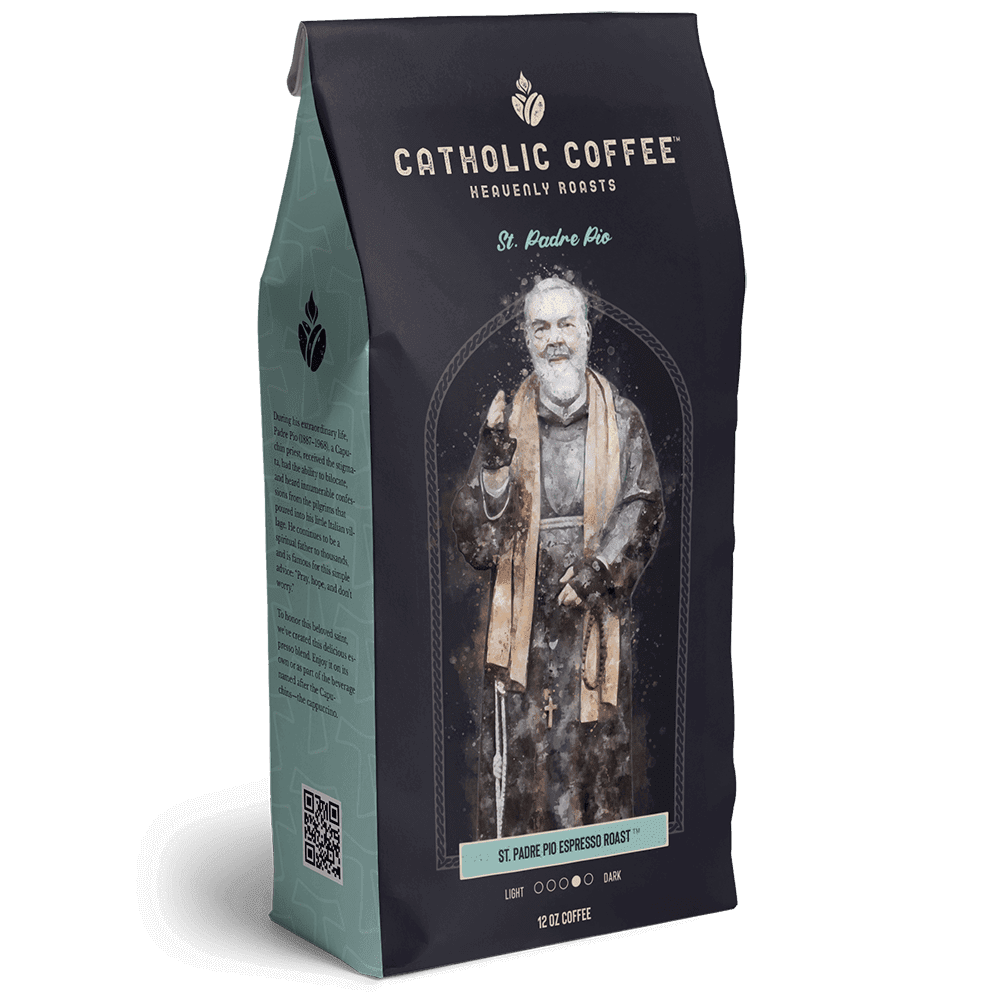 Padre Pio Espresso Roast Coffee