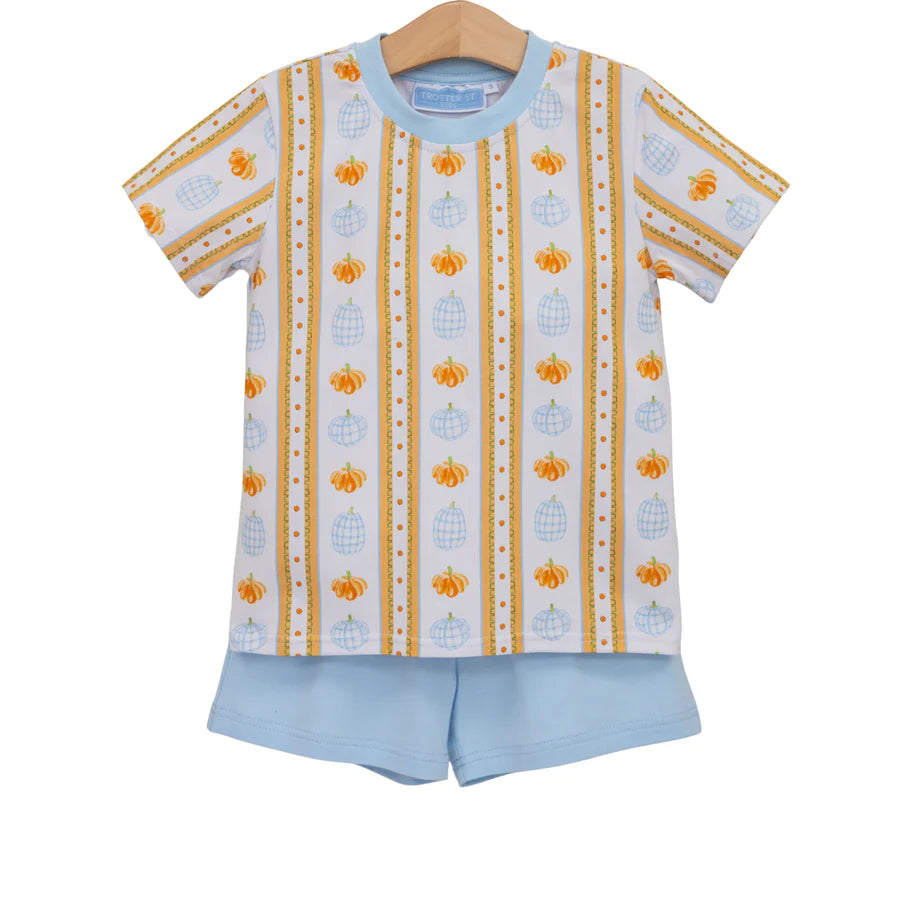 Pumpkin Patch Short Set