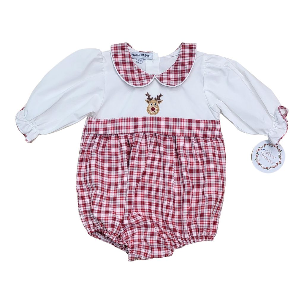 Ruby Rudolph Plaid Bubble