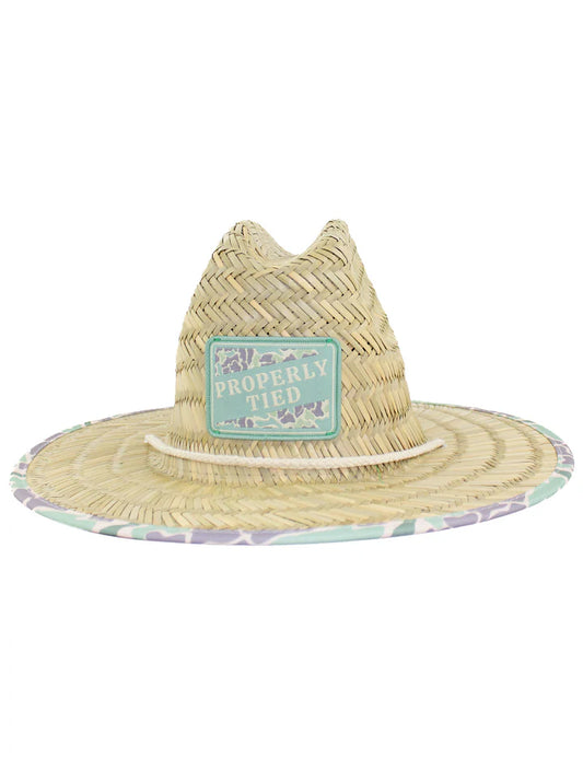 Cabo Straw Hat Sage Camo