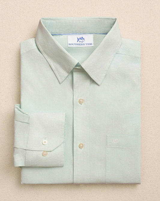 Southern Tide Screen Porch Plaid Charleston Sport Shirt