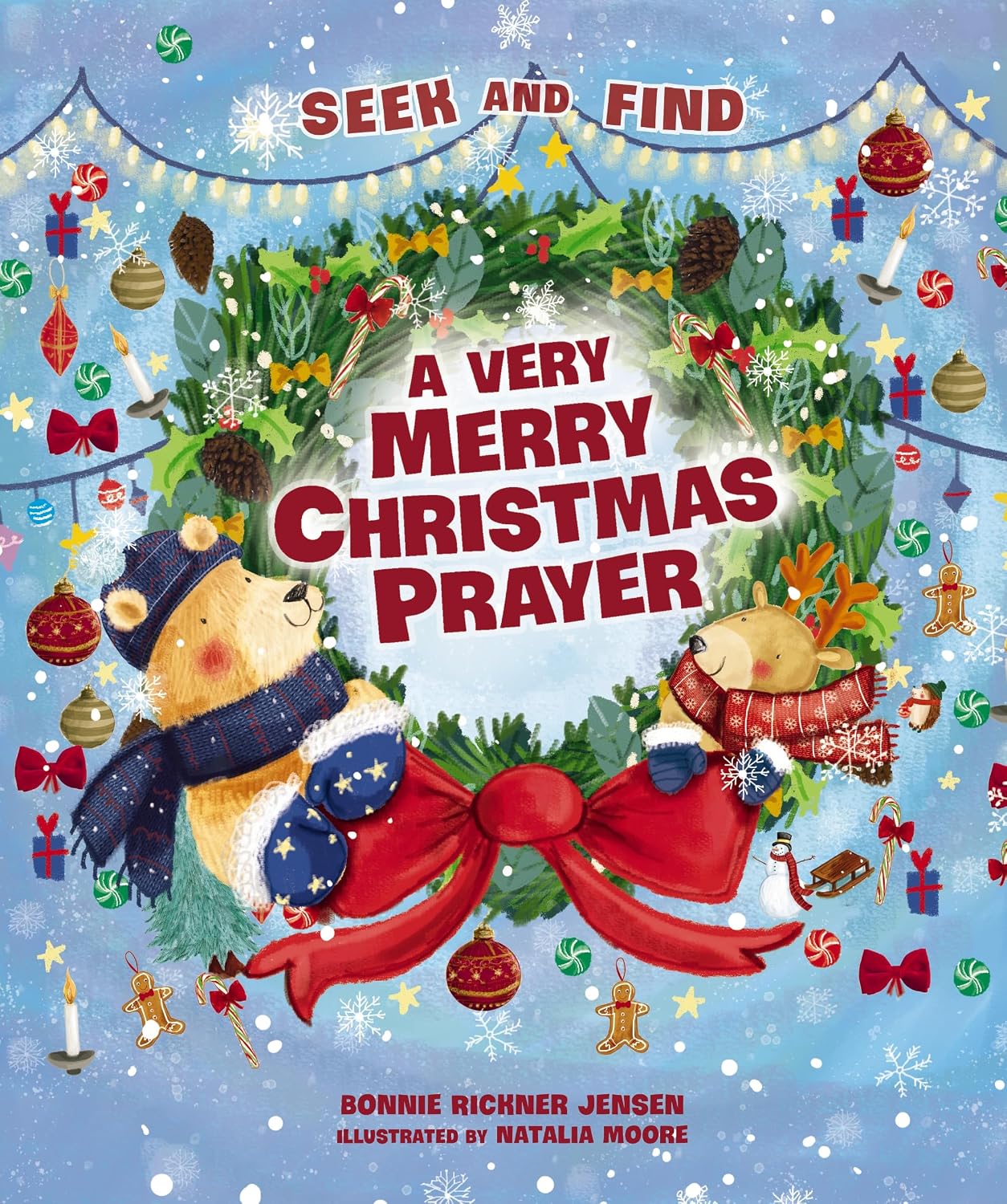 A Very Merry Christmas Prayer Seek and Find Book