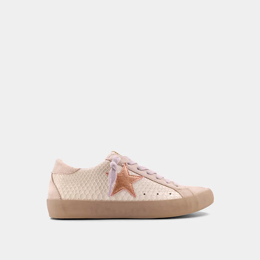 Paula Sneaker in Bone Snake