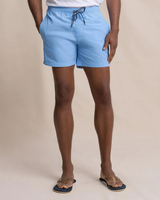 Solid Maritime Swim Trunk