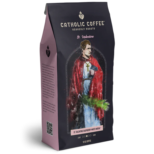 St. Valentine Raspberry White Mocha Coffee - 12 oz. Bag