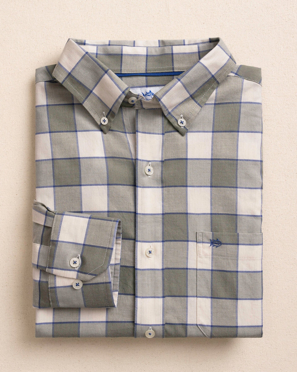 Sunny Cove Skipjack Sport Shirt, Heather Cedar Green