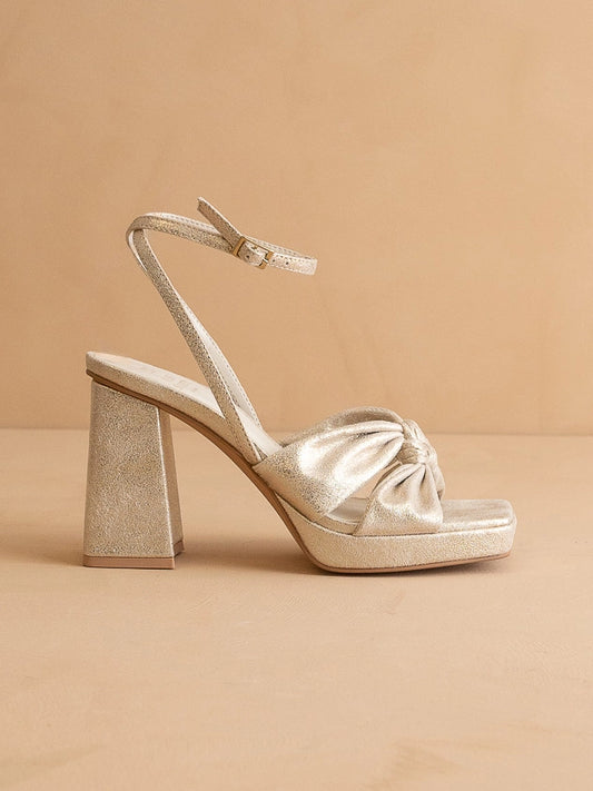 Zoey Knotted Platform