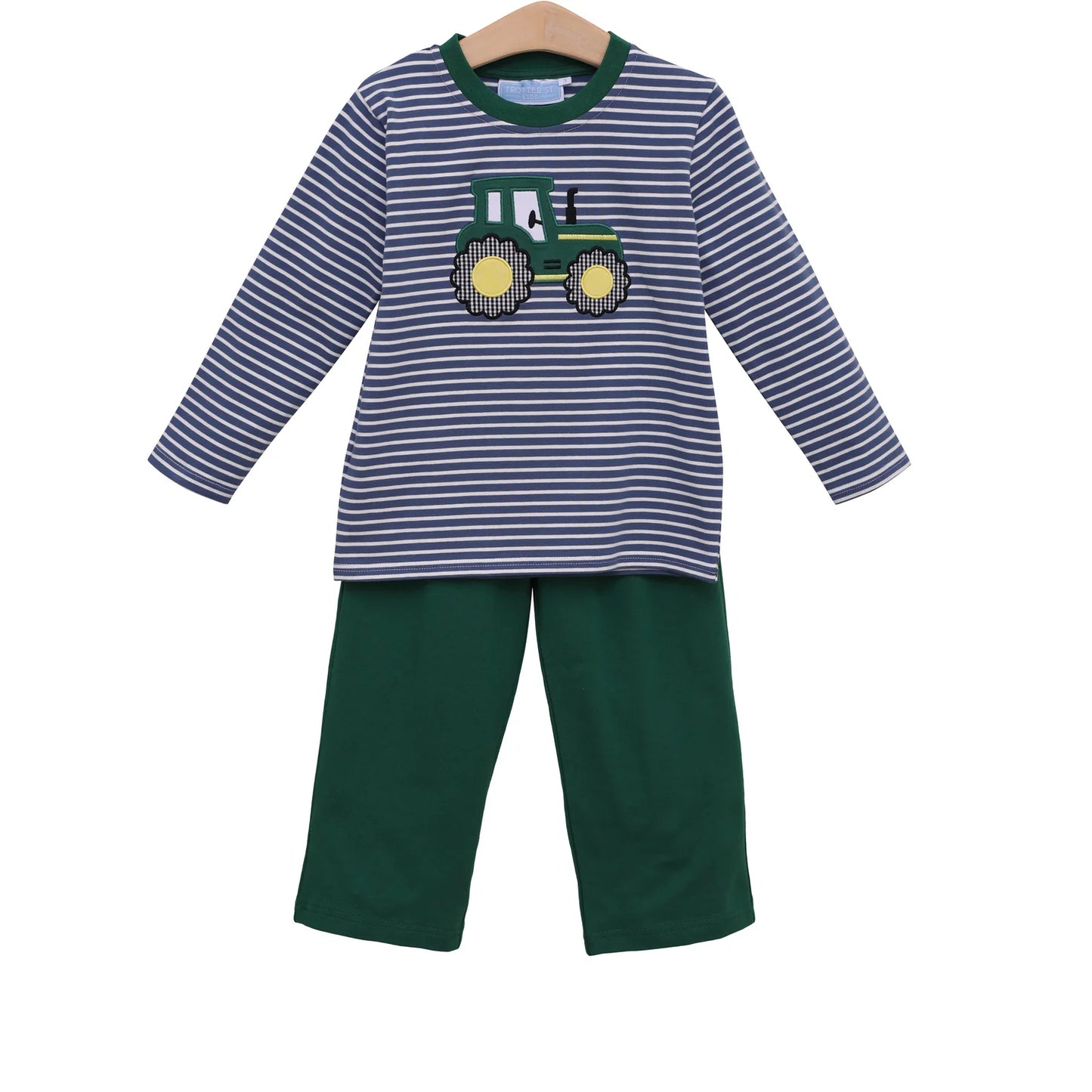 Boys Tractor Pants Set