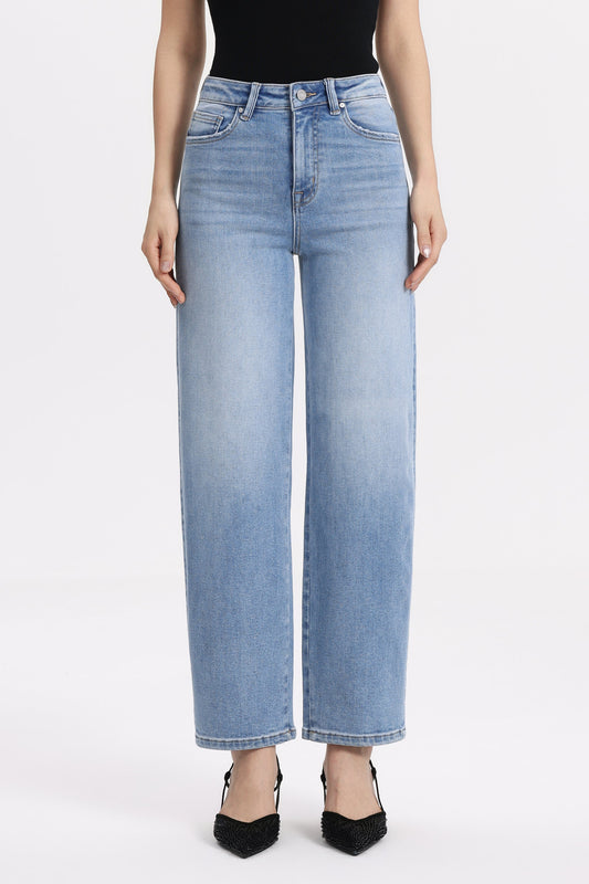 Valentine High Rise Tapered Denim