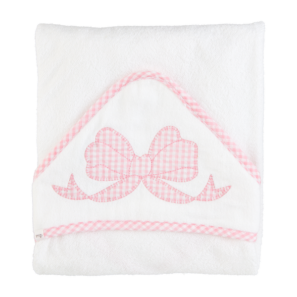 BOW HOODED TOWEL