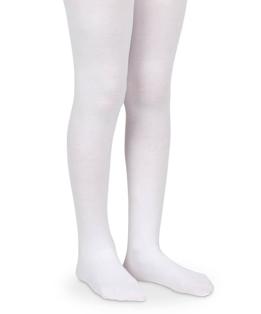 Pima Cotton Tights- White